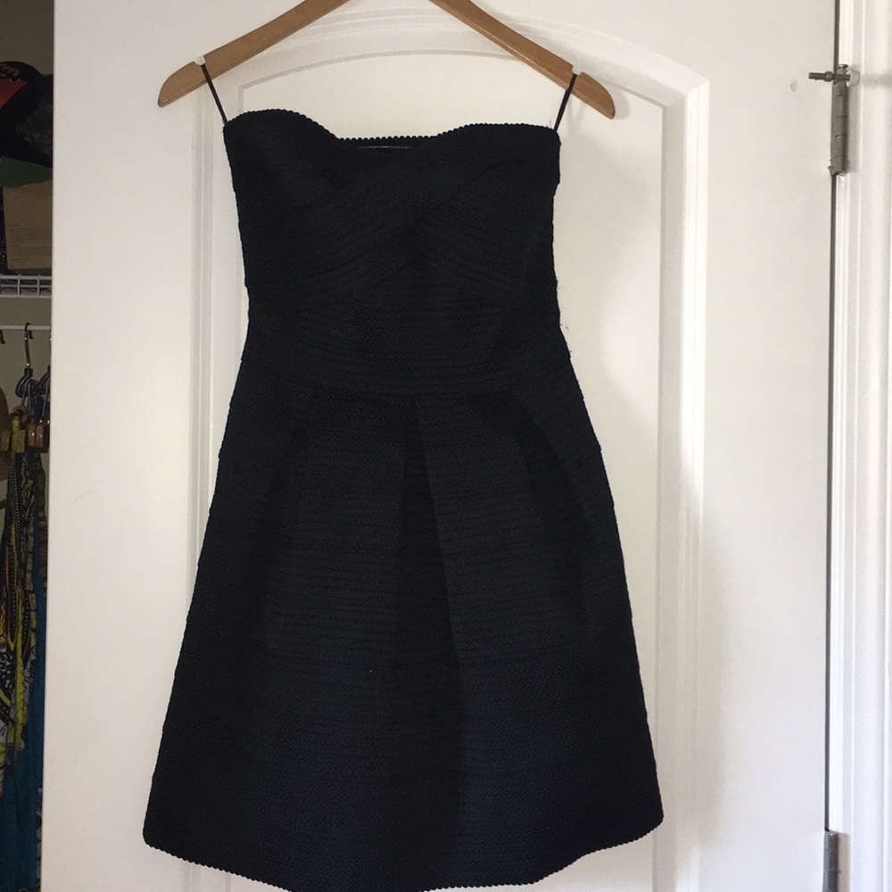 Express strapless dress